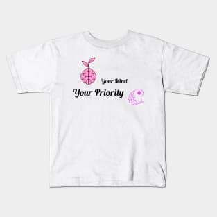 Your Mind Your Priority Mental Health Kids T-Shirt